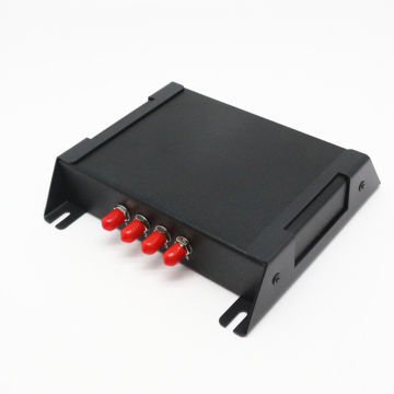 Etiquetas de alta velocidad 800 por segundo Lector fijo RFID UHF con interfaz RS232 e TCP/IP - 4 puertos
