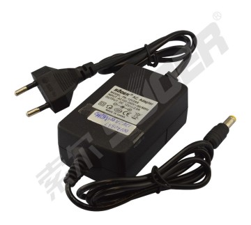 12V 2A Power Adapter met ronde plugvermogenadapter met dubbele draden