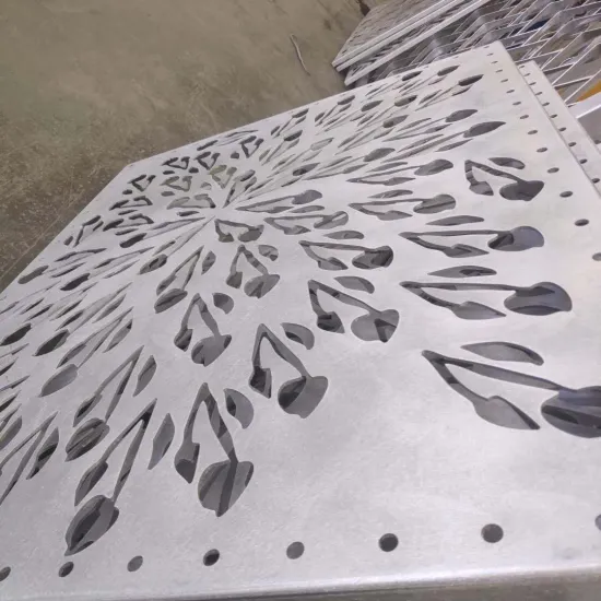 4x8 ft Decorative Exterior Laser Cut Screen for Room Divider