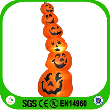 2014 newly inflatable lighted halloween product pumkin