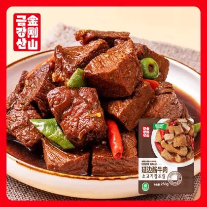 Beef in sauce from Yanbian