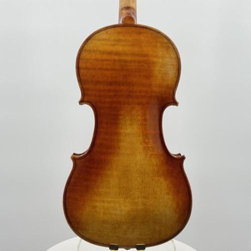 Spruce âgé européen à la main et érable à flammes pleine grandeur 4/4 violon