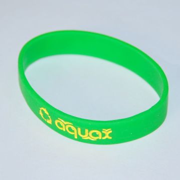 Lovely Colorful Green Butterfly Silicone Bracelet For Promotion Gift