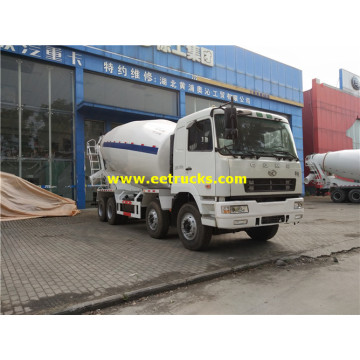 Camions de mélangeur de tambour de Beton de 4000 gallons 8x4