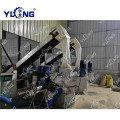 90KW 1Tph Grass Pellet Making Machine Line