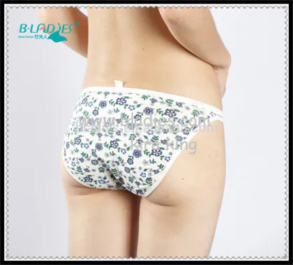 Bamboo fiber underwear Ladies's briefs Women's bikini underwear