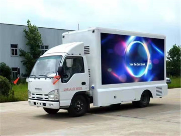 P4mm Trailer Mobile LED Display Advertising outdoor
