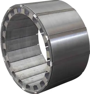 Motor generator stator rotor lamination