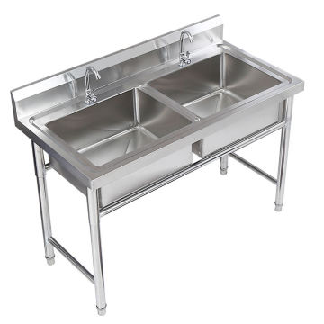 Ruitai Thương mại Thép không gỉ Bồn rửa nhà bếp bát đơn - Trong nhà/ngoài trời