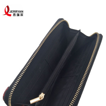 Cartera de dinero delgada, tarjetas de crédito, bolsas de corte