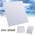 1pcs Zinc Sheet Plate 99.9% Pure Metal Zinc Plate Foil for Science Lab Accessories 100x100x0.5mm