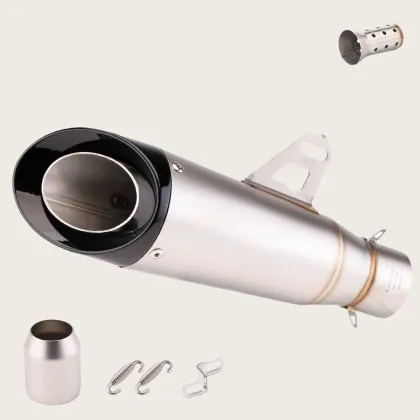 Custom Motorcycle Exhaust Pipe Modifications for Ninja 400, 650, R3, and CFMoto 250SR: Enhancing Performance with Slanted Tail Section Designs