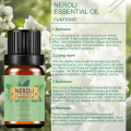 Minyak Esensial Neroli Organik Kustom Kualitas Utama Minyak Neroli Organik Alami 100% Minyak Parfum Pewangi Murni