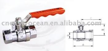 BRASS DIAMETER BALL VALVE