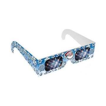 Customized Original Women Rainbow Colored 3d Firework Glasses For 3d Print, Magazines