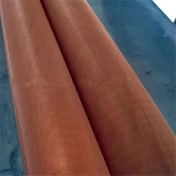 Copper Fine Micro Screen Woven Wire Mesh