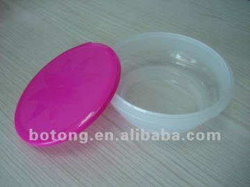 plastic fold bowl with lid