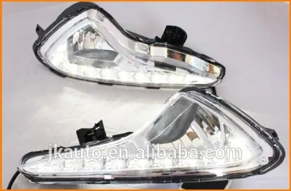 Car Specific LED DRL for Hyundai Accent Solaris Best Selling LED Daytime Running Light for Hyundai Accent Solaris 2014