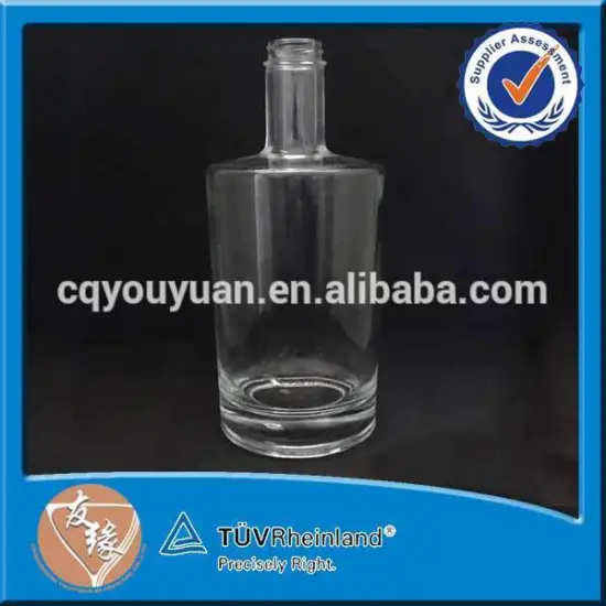 700ml round empty huge bottle of vodka