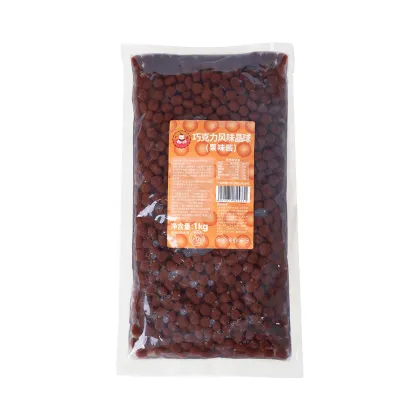 2022 Exclusive: Chocolate Flavor Crystal Boba for Boba Milk Tea - Ready to Enjoy!