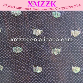 Gold and silver silk fabric for gift packing