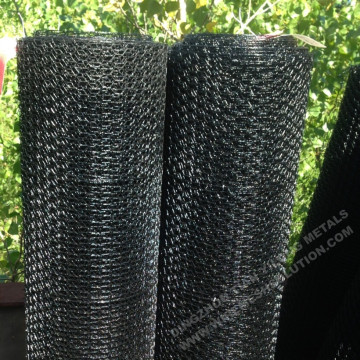 Black PVC Coated 1 inch Hexagonal Wire Netting