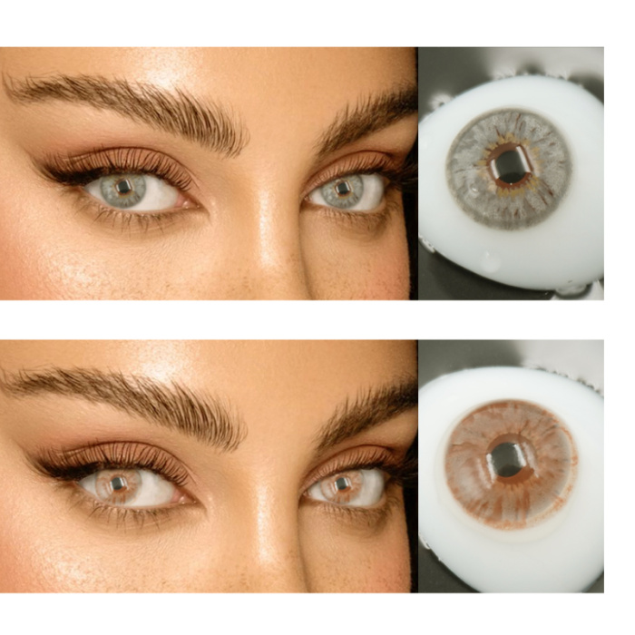 Fresh color contact lenses big diameter colorful lenses