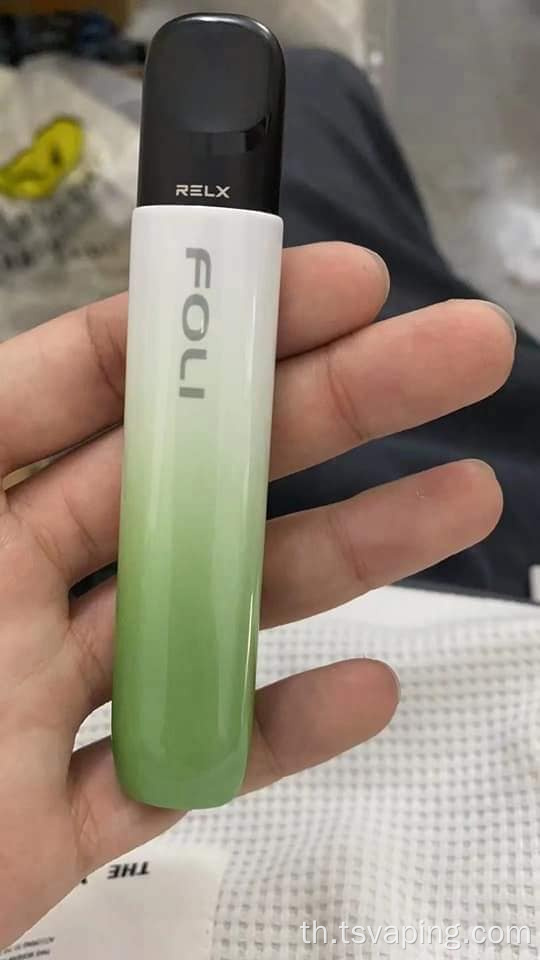 การขายร้อนการออกแบบที่ไม่ซ้ำกัน foli e-cigarette vape kit