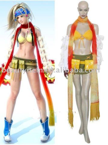 Final Fantasy XII Rikku Cosplay Costume