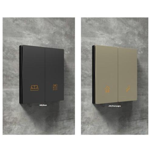 Smart hotel wall switches and sockets