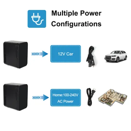 Customizable 6L Portable Table Top Small Refrigerator: Ideal for Home, Cars & Travel - Dometic Brand