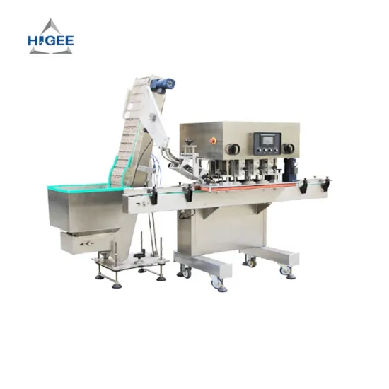 HDPE Plastic Screw Caps and PET Bottle Capping Machine