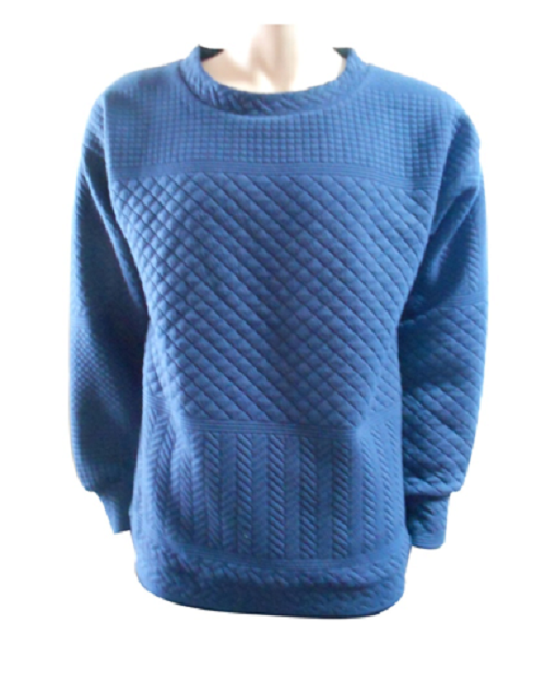 Men's 100% Polyester jaquard pullover