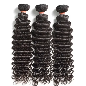100 Human Malaysian Cuticle Aligned Virgin Hair Dubai, Raw Virgin Malaysian Hair,Mink Deep Wave Malaysian Hair Bundle