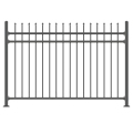 Άμεση πώληση σφυρήλατο σίδερο φράχτη ψευδαργύρου χάλυβα φράχτη