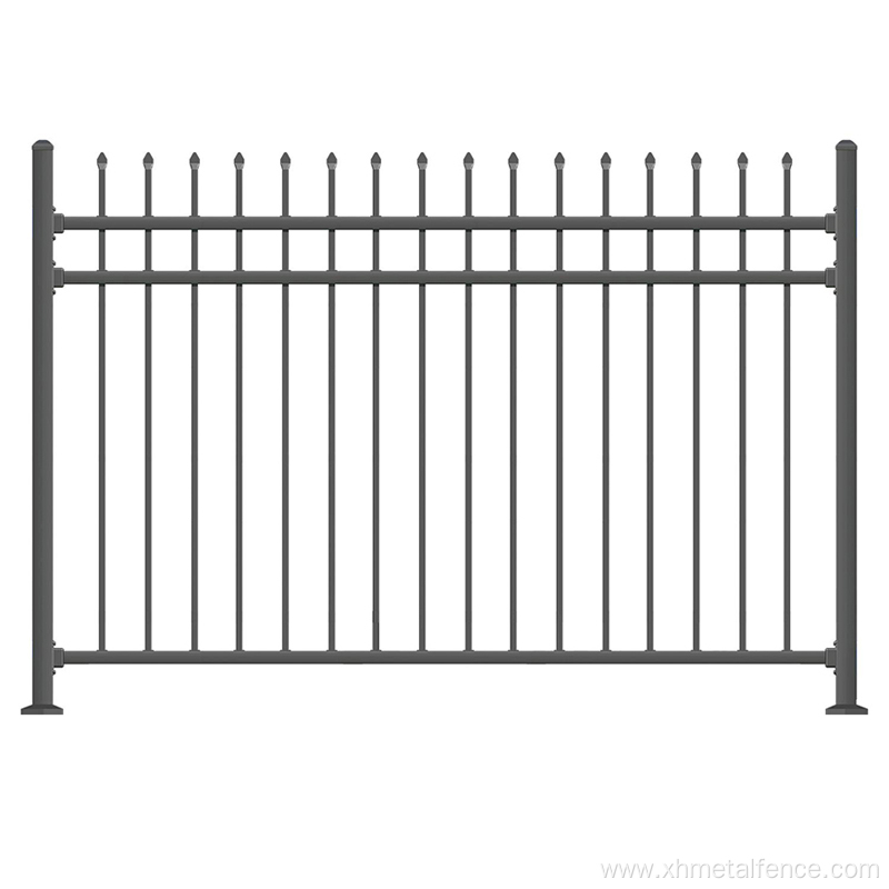 Direct Sale Wrought Iron Fence Zinc Steel Fence