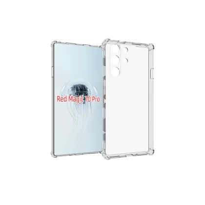 Transparent Shockproof TPU Phone Case for ZTE Nubia Red Magic 10 Pro, Z60S Pro, Axon 60, V60