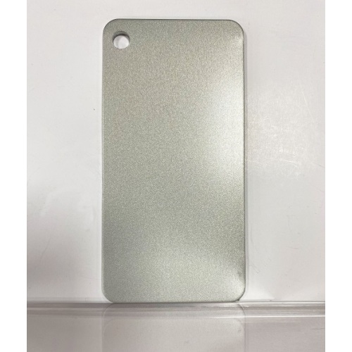 Placa de chapa metálica de aluminio color champán de 1,6 mm de grosor 5052 H32