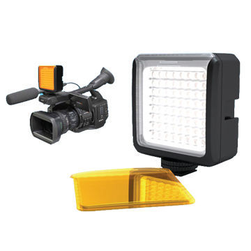 Pro C-64 LED photo/video light with LED bulbs