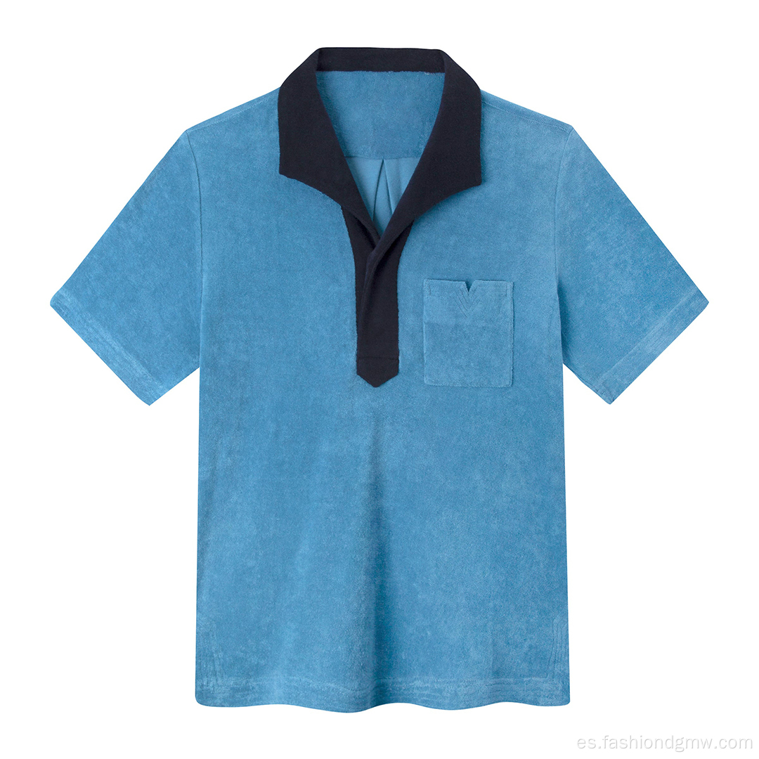 Camiseta de polo de alta calidad bordado de golf plu