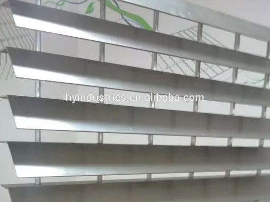 Aluminum Window Sunscreen Architectural Louver