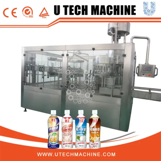 automatic bottle and bag fresh milk filling machine