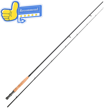 Bán buôn AA Cork Grip Grip Fly Roods - 9'6 '' 2 Phần