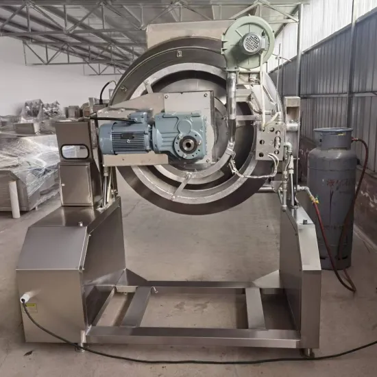 Automatic Stirring Pot Gas Jacketed Kettle for Food Grade Egg Paste