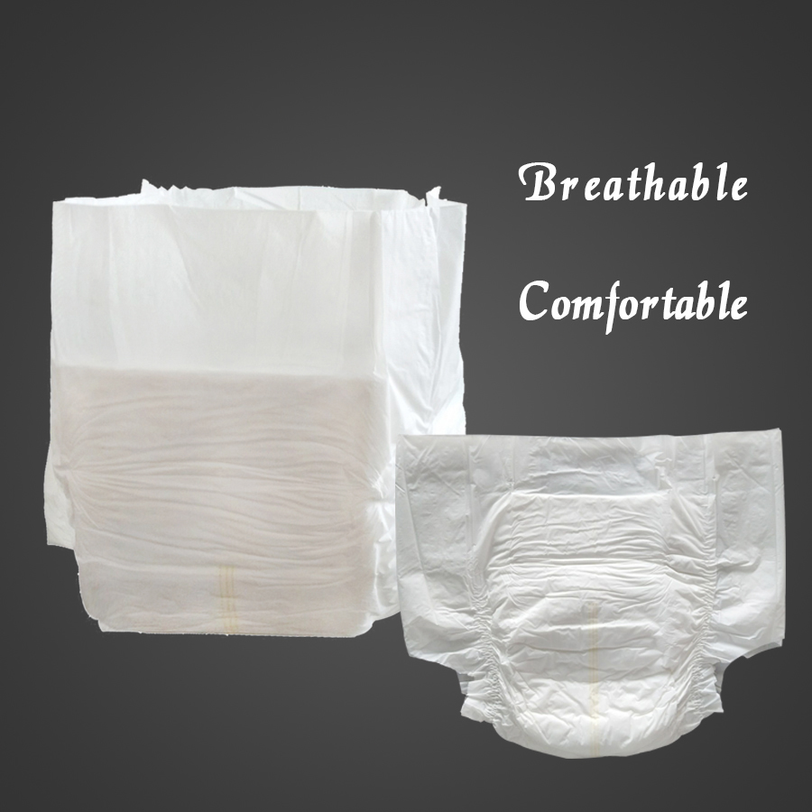 PP Tape Free Adult Breathable Samples Diapers