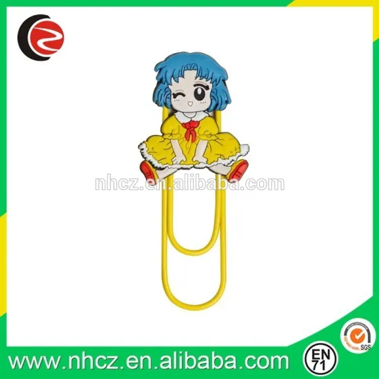 Man shaped Promotional PVC Bookmark