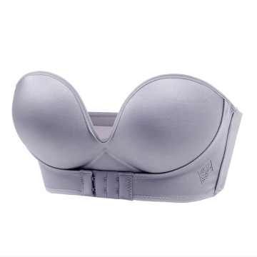 Wireless Summer Bralette: Back Anti-Droop, Traceless Design with Front Buckle for Invisible Comfort