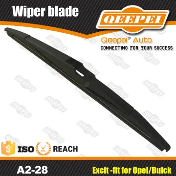 Wiper blades 28CM PBT 40GF material black rear windshield wiper blade