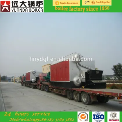 Yuanda high efficiency 6tph coal fired steam boiler