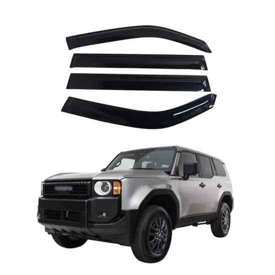 4PCS Acrylic Rain Guard Door Window Visor for Toyota Land Cruiser 300 LC300 FJ300 - 2022 2023 2024 Accessories
